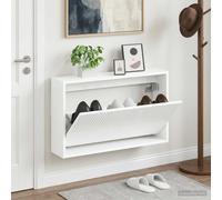 vidaXL Mobiletto per Scarpe da Muro ARNHEM 71 x 17 x 43 cm