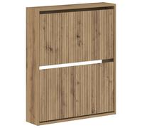 vidaXL Mobiletto per Scarpe da Muro ARNHEM 71 x 17 x 86 cm