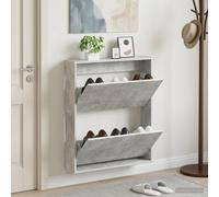 vidaXL Mobiletto per Scarpe da Muro ARNHEM 71 x 17 x 86 cm