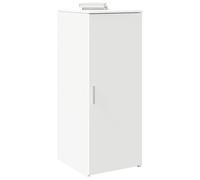 vidaXL Mobiletto portaoggetti bianco 40x45x103,5 cm