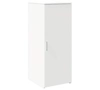 vidaXL Mobile portaoggetti in legno multistrato Bianco 40x45x103,5 cm