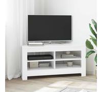 vidaXL MobileTVAngolare 102 x 40,5 x 45 cm Bianco Legno ingegnerizzato