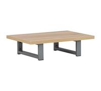 vidaXL Mobili da Bagno Sospesi Robusti Eleganti Moderni Mensola a Muro per Lavabo da Bagno in Truciolato e Metallo Rovere 60x40x16,3 cm