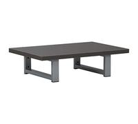 vidaXL Mobili da Bagno Sospesi Robusti Eleganti Moderni Mensola a Muro per Lavabo da Bagno in Truciolato e Metallo Grigi 60x40x16,3 cm