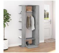 VIDAXL - Mobili Da Corridoio 2 Pz Grigio Sonoma In Legno Multistrato