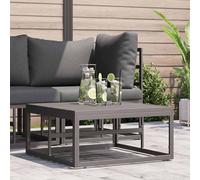 vidaXL Mobili da Esterno Nero 70 x 70 x 32 cm Metallo