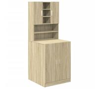 VIDAXL - Mobili Lavatrice 2pz Rovere Sonoma in Legno Multistrato - SPEDIZIONE GRATUITA