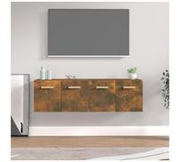 VIDAXL - Mobili Parete 2 Pz Rovere Fumo 60x36,5x35 Cm Legno Multistrato
