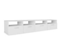 VIDAXL - Mobili TV 2 pz in Legno Multistrato 95x35x36 cm Bianchi