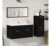 vidaXL Moderno centro intrattenimento in rovere Artisan con illuminazione a LED integrata e due cassetti | Supporto TV per soggiorno, elegante soluzione di archiviazione, design compatto, per
