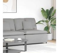 vidaXL Modulo Centrale Divano Modulare con Cuscini Grigio Nuvola 100cmMobili