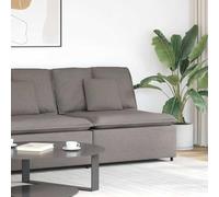 vidaXL Modulo Centrale Divano Modulare con Cuscini Tortora 100 cmMobili