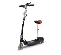 vidaXL Monopattino Elettrico con Sella 120 W Nero