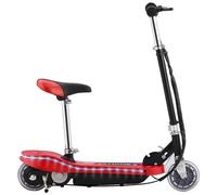 VIDAXL - Monopattino Elettrico Con Sella E Led 120 W Rosso