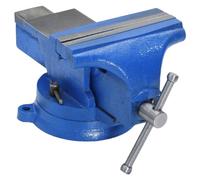 vidaXL Morsa da Banco Blu 200 mm in Ghisa
