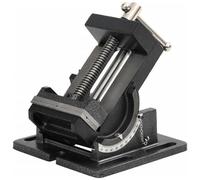 vidaXL - Morsa Inclinata Manuale per Trapano a Colonna 110 mm