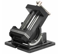 vidaXL Pinze Inclinate per Trapano a Colonna Manuali 110 mm Morse Serraggio
