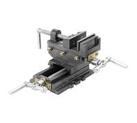 vidaXL Morsa Manuale con Slitta Trasversale per Trapano a Colonna 70mm