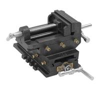 vidaXL - Morsa Manuale con Slitta Trasversale per Trapano a Colonna 78mm