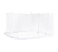 vidaXL Zanzariera per Gazebo 220 Mesh 220 Mesh Bianco 4,5 x 3 x 2 m, Copertura Moderna per Casetta da Giardino, Schermatura Esterna, barriera contro gli insetti, Rete di protezione, Scudo Bug, Domino