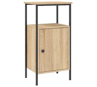 vidaXL Comodino Rovere Sonoma 41x31x80 cm in Legno Multistrato
