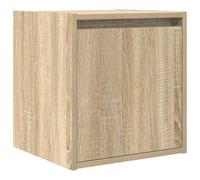 vidaXL Comodino a Muro Rovere Sonoma 38x34x40 cm, Comodino, Comodino, Comodino, Comodino, Comodino, Comodino, Comodino, Comodino, Comodino