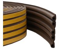 vidaXL Nastro adesivo per finestre Marrone 9 x 6 mm 100 m Schiuma EPDM