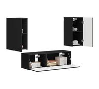 vidaXL Nero 60 x 31 x 29,5 cm, elegante soggiorno, centro multimediale, design pratico, arredamento moderno, risparmio di spazio, mobile versatile per intrattenimento