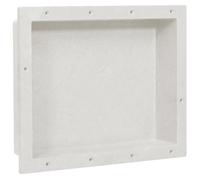 vidaXL Nicchia da Doccia in Bianco Opaco 41x51x10 cm