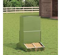 vidaXL Mangiatoia per maiale argento 55 x 51 x 91,5 cm, mobili industriali e durevoli: altre idee per spazi rettangolari, per casa e ufficio, soluzioni pratiche