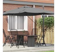 vidaXL Ombrello Cantilever Roma Antracite 352x251x260 cm in Alluminio