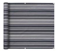 vidaXL Ombrello da esterno 400 x 90 cm Oxford Rettangolare multicolore