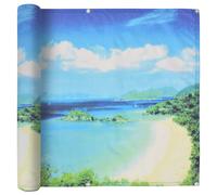 vidaXL Ombrello da esterno multicolore 400 x 90 cm Oxford