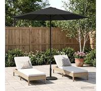 vidaXL Ombrello da giardino 230 x 230 cm Poliestere Rettangolare