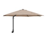 vidaXL Ombrello da Giardino 248 x 248 x 148 cm Poliestere e Acciaio | Cambia altezza e angolo come ti va, Ideale contro raggi UV e pioggia, Si piega facile e occupa poco spazio