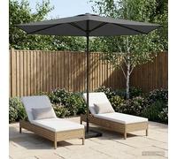 vidaXL Ombrello da giardino 270 x 270 cm Poliestere Rettangolare