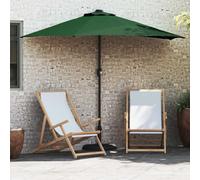 Ombrello da giardino 294 x 150 x 224 cm Poliestere e Acciaio