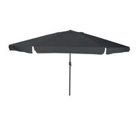 vidaXL Ombrello da giardino Antracite e Nero 395 x 395 x 245 cm