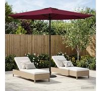 vidaXL Ombrello da giardino Rettangolare 2,7 x 2,7 m Poliestere
