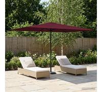 vidaXL Ombrello da giardino Rettangolare 2 x 3 m Poliestere