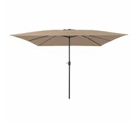 vidaXL Ombrello da giardino Talpa 295 x 295 x 245 cm