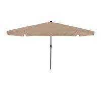 vidaXL Ombrello da giardino Talpa 395 x 395 x 245 cm Poliestere