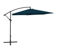 vidaXL Ombrellone a Sbalzo 3 m Blu