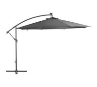 VIDAXL - Ombrellone A Sbalzo Con Palo In Alluminio 350 Cm Antracite