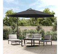 VIDAXL - Ombrellone A Sbalzo Con Palo In Alluminio 350 Cm Antracite