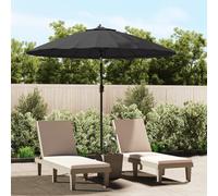 parasols - VDXL Parasol met aluminium paal 270 cm - N/A - Zwart