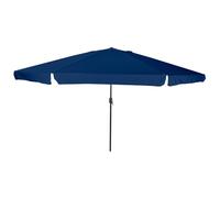 vidaXL Ombrellone da patio Azure | Altezza regolabile Resistente ai raggi UV 394 cm Ombrellone da sole rotondo solo per uso esterno Perfetto per giardino, balcone e piscina Uso estivo Cornice in