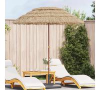 vidaXL Ombrellone da Spiaggia 160 x 160 x 196 cm Poliestere e Acciaio