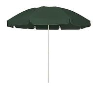 vidaXL Ombrellone da Spiaggia Verde 240 cm