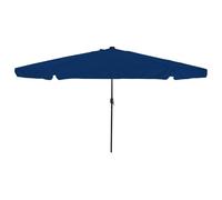 vidaXL Paravento da giardino con luci LED Ø395 x 245 cm blu chiaro